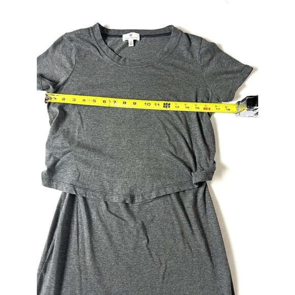 Socialite Womens Dress Gray XS Cutout Bodycon Extra Small LRC8-1 - Picture 3 of 10